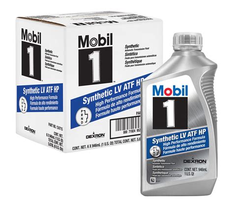 Mobil 124715 Mobil 1 Synthetic LV ATF HP .